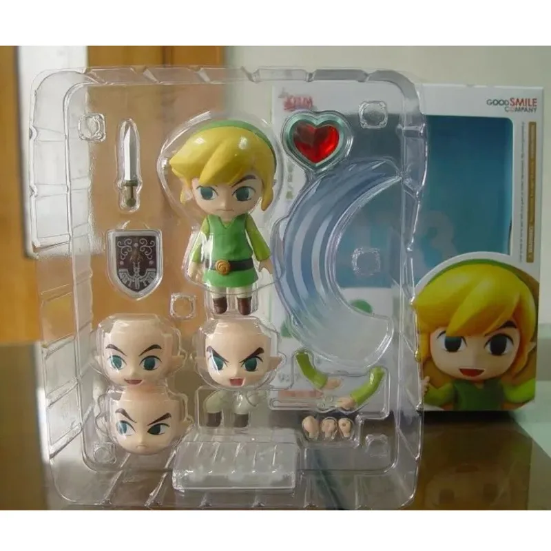 

Anime Majoras Zeldaded Action Figurals Model Doll Link #413 Figures The Wink Waker PVC Version Toys Collection Cute Gift