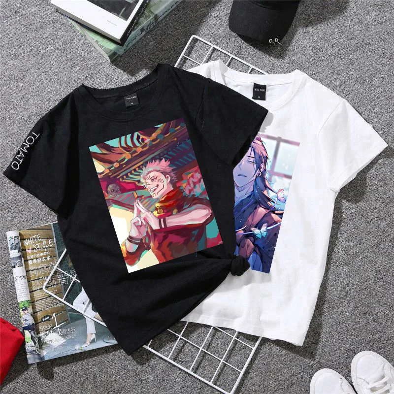 Термотрансферная наклейка juютсу Kaisen термоклейкие патчи японские аниме наклейки