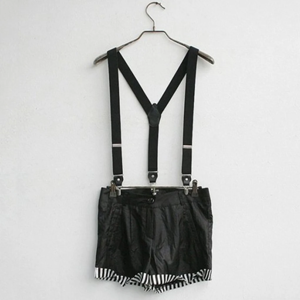 Эластичные кожаные подтяжки для мужчин и женщин винтажные брюк Свадебный