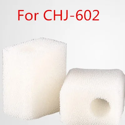 sponge for 602 Супер 4 в 1 Sunsun внутренний фильтр для аквариума, насос для аквариума, многофункциональный волновой генератор, циркуляционный воздушный насос, фильтр CHJ-502 - Цвет: sponge for 602