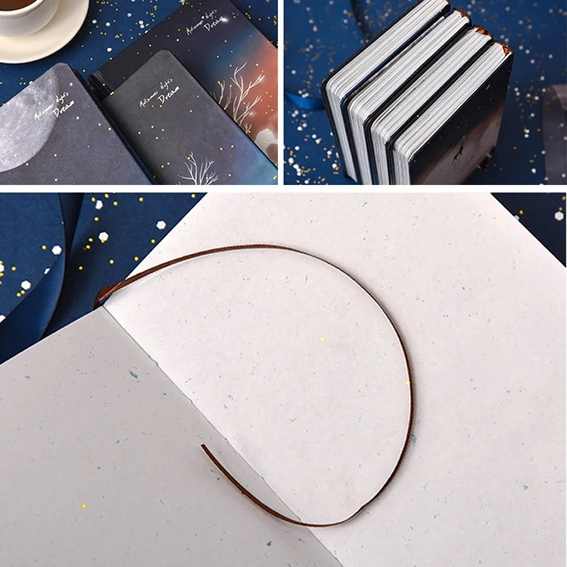 Блокнот с рисунками оленей 128 листов милый блокнот оленями дневник Бумажная