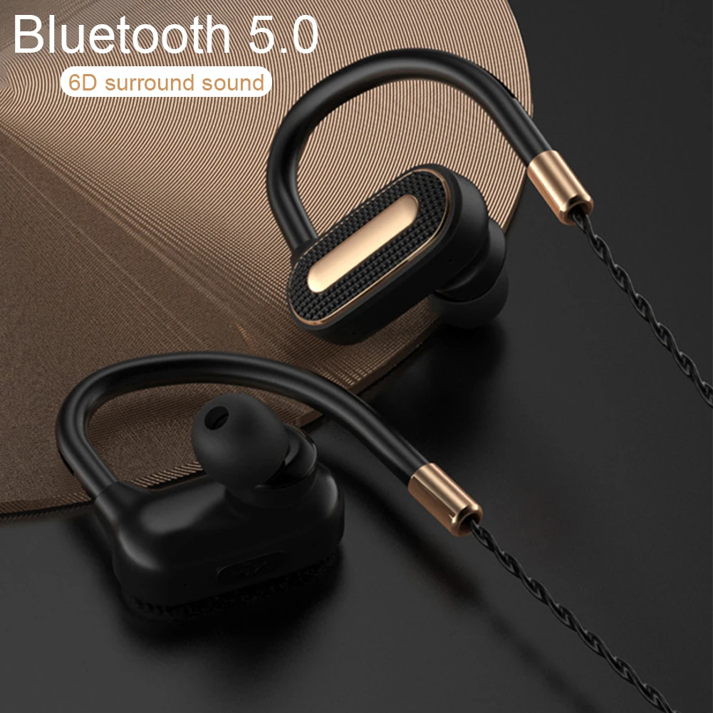 Bluetooth-наушники водонепроницаемые Беспроводные спортивные наушники для