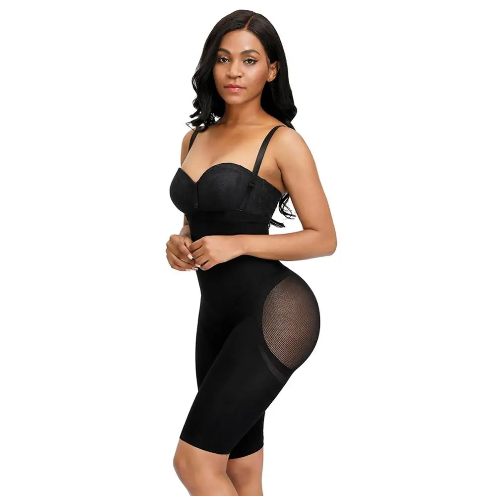 Black Lover beauty Semaless Высокая талия контроль животика моделирующее белье Корректирующее белье для похудения нижнее белье подтягивающий корсет - Цвет: Black