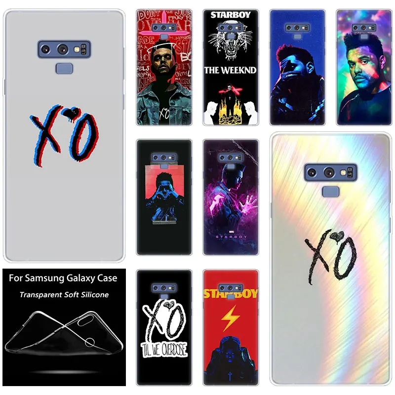 Роскошный силиконовый чехол Starboy The Weeknd XO для Samsung Galaxy Note 10 Pro 9 8 M10 M20 M30 M40 S8 S9 S10 Plus 5G S6