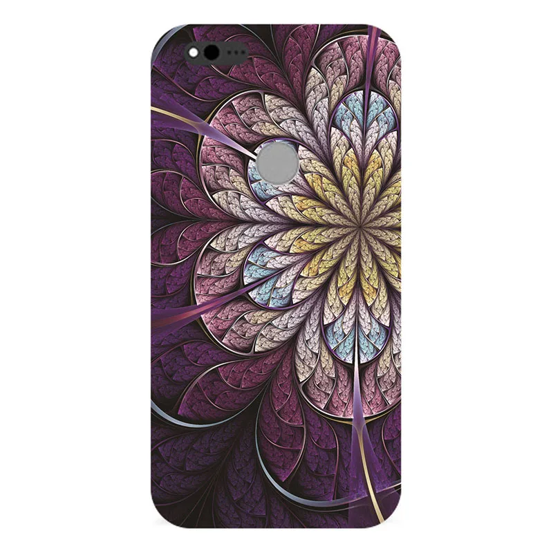 Силиконовый Печатный чехол для телефона Google Pixel 5 0 Чехлы мягкие из кожи TPU на