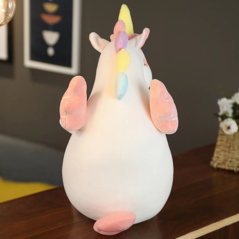 

40/55/75cm Cute Soft New Unicorn Plush Toy Cartoon Animal Horse With Wings Stuffed Doll Home Decor Baby Kids Girls Birthday Gift