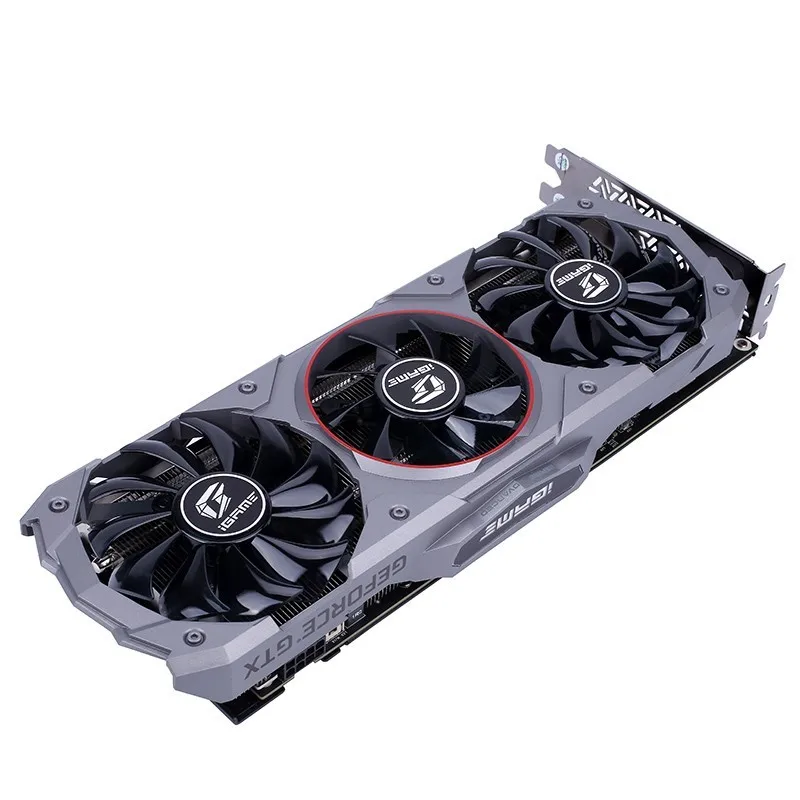 Видеокарта Colorful iGame GeForce GTX 1660 Super Advanced OC 6G видеокарта Nvidia GPU 1785 МГц 192 бит HDMI DVI для