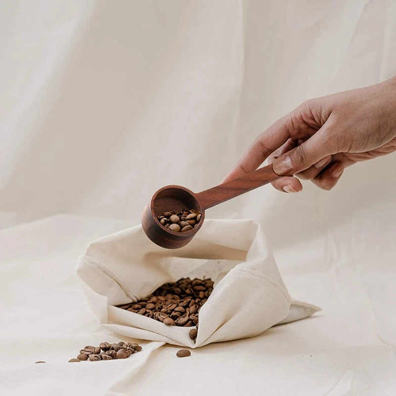 2 шт. деревянные мерные ложки для кофе | Дом и сад