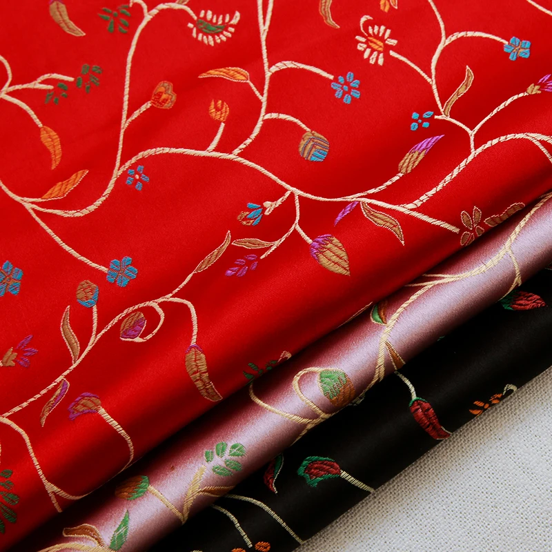 Жаккардовая Дамасская ткань для одежды ручной работы сделай сам ченсам и кимоно