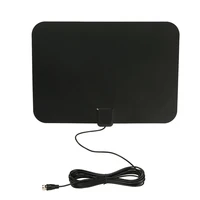 digtal indoor amplified hdtv antenna with detachable amplifier signal booster for uhf vhf usb 10ft high performance coax cable