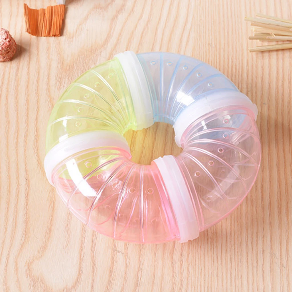 

Pet Hamster Tunnel Small Animals Pipeline Fittings Tube DIY Connected Tunnel