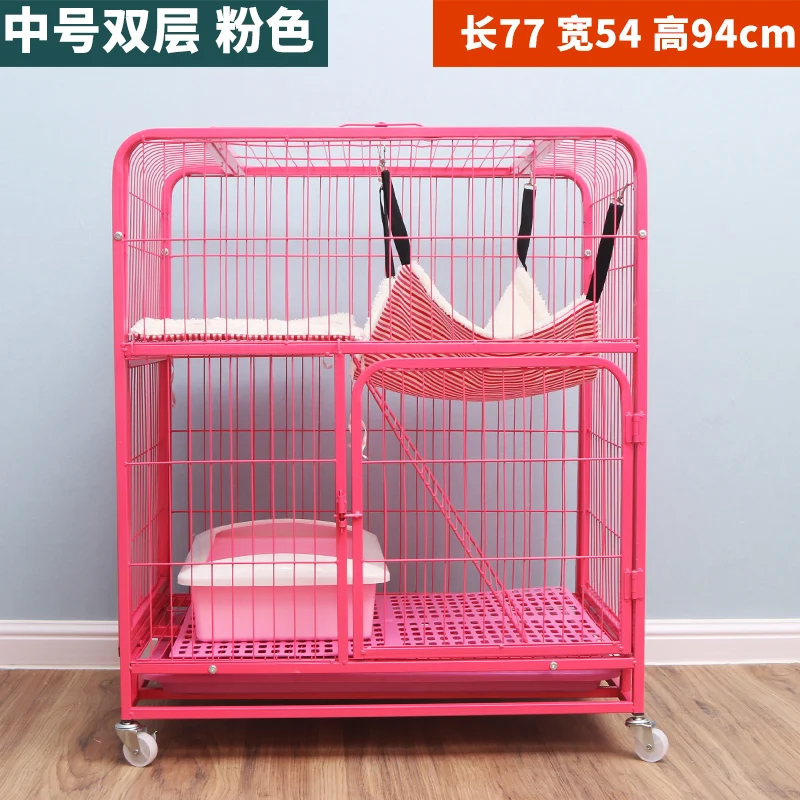 Клетка для кошек домик дома большой размер свободное пространство двухслойный