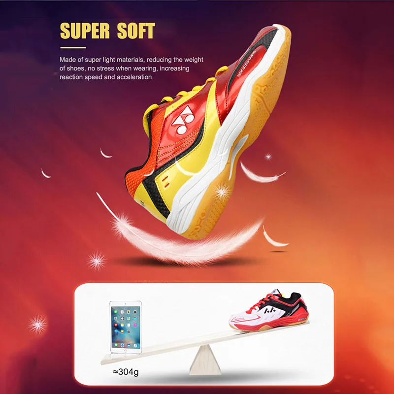 Светильник кие кроссовки для настольного тенниса детей девочек и мальчиков