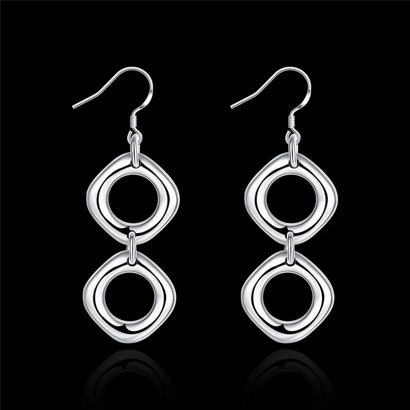 Оптовая продажа серьги из стерлингового серебра 925 пробы свадебные вечерние