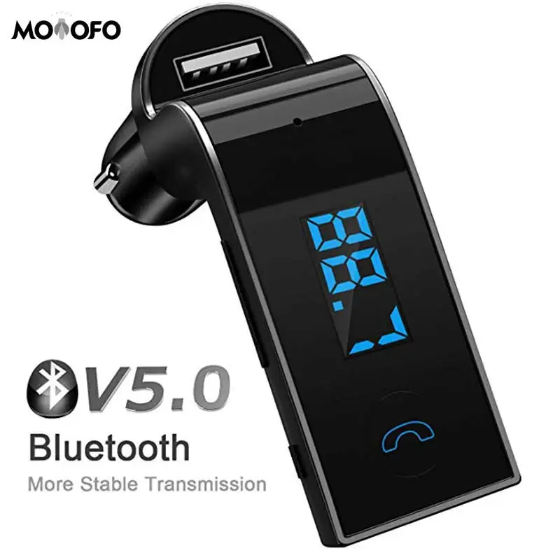 FM передатчик Bluetooth беспроводной автомобильный комплект с функцией громкой связи