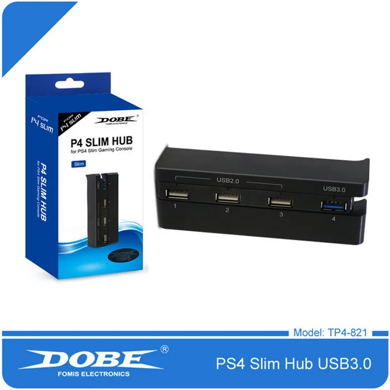 PS4 тонкий аксессуары Play Station 4 Slim консоли usb-хаб 3 0 высокое Скорость &amp 2 USB Порты и
