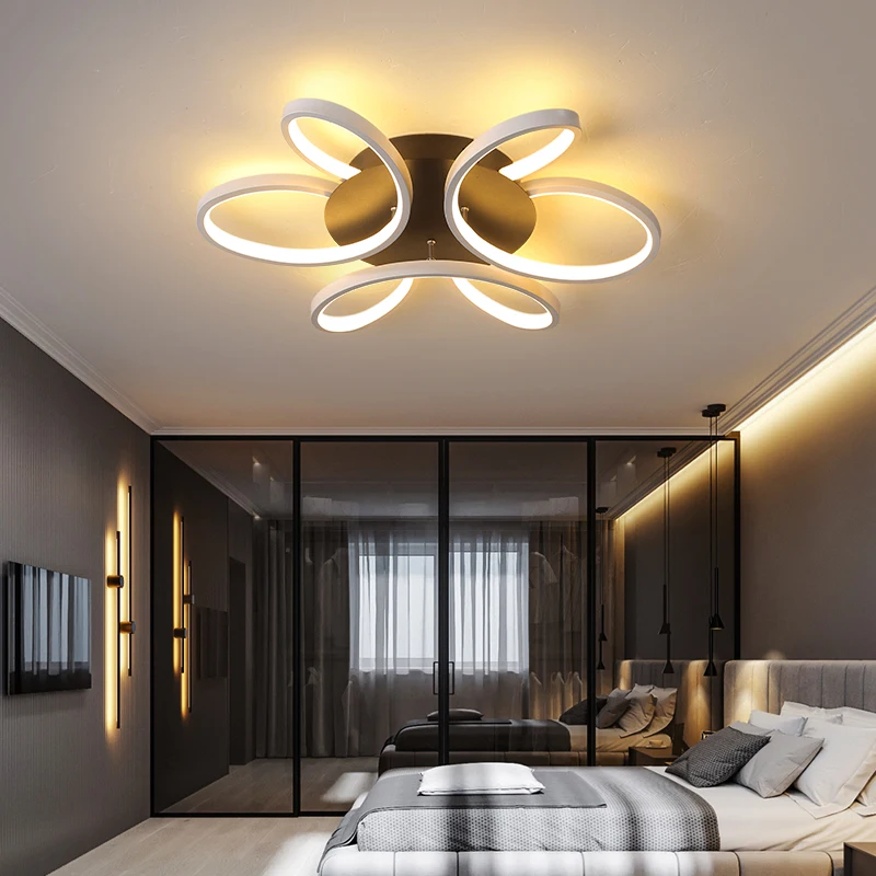 

LICAN Ceiling Lights for living room Bedroom luminaire plafonnier 110V 220V home use Avize Lustre Modern LED Ceiling Lamp