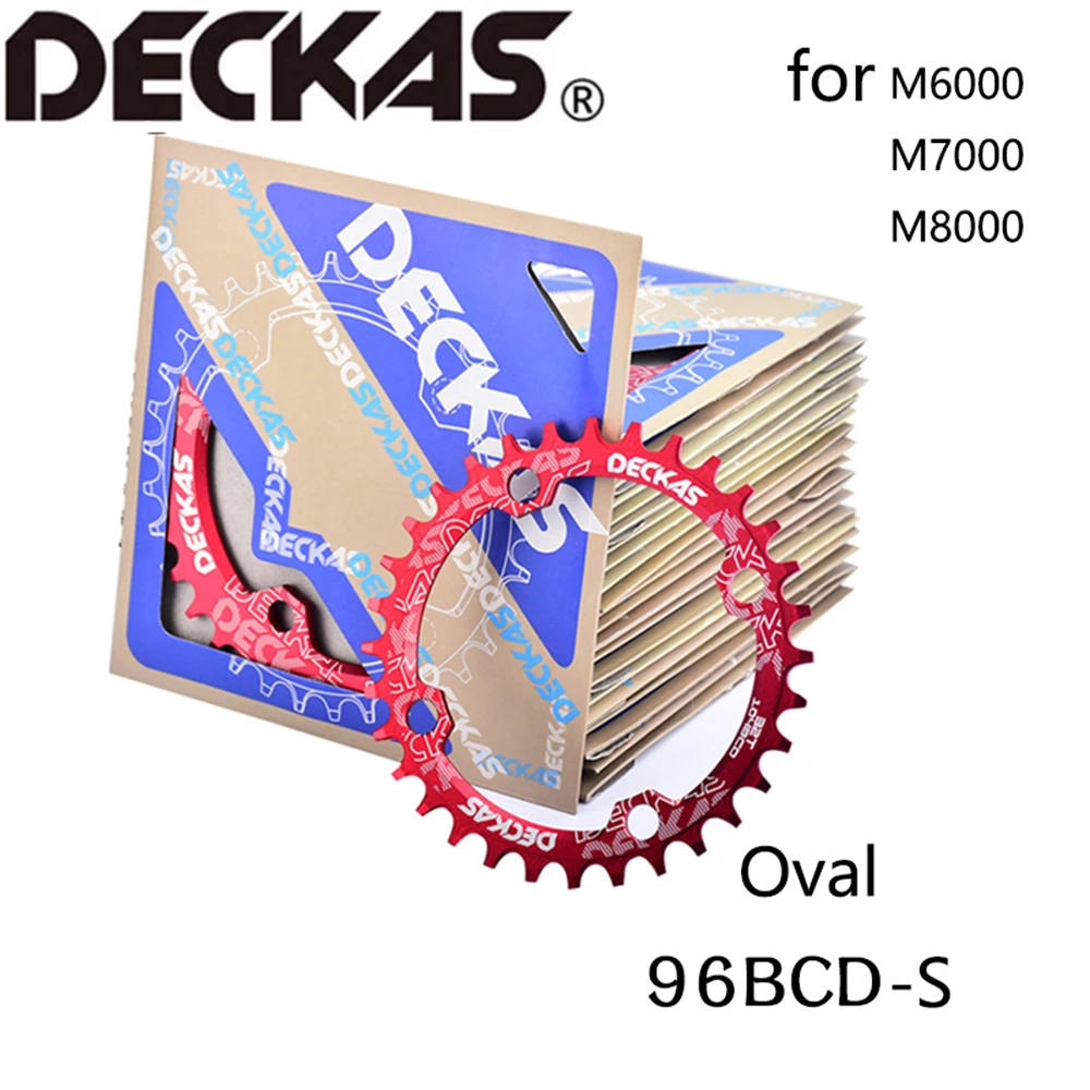 Звездочка Deckas круглая 96BCD для горного велосипеда детали кривошипника M6000 M7000 M8000 BCD