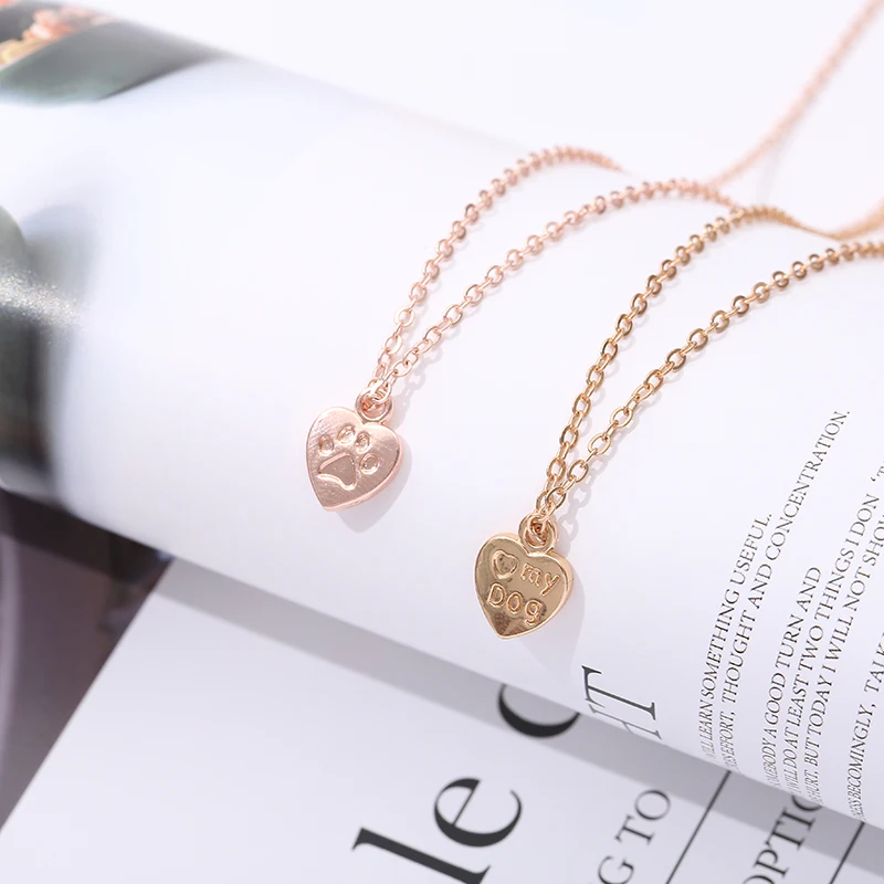 

2020 new love pendant necklace fashion jewelry geometric charm necklace romantic love necklace ladies gifts