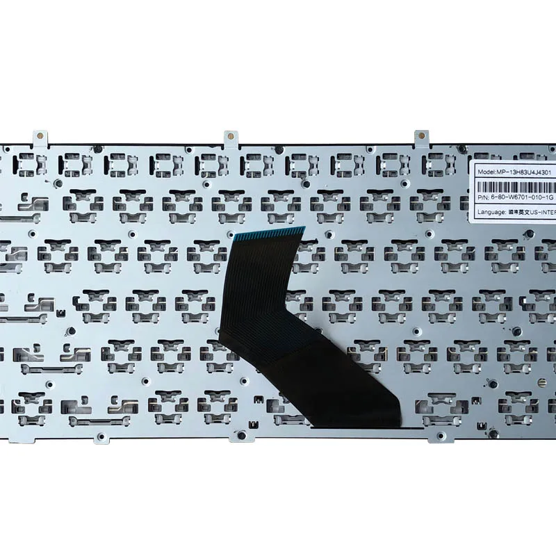 

Russian laptop Keyboard for DNS Clevo W355 W355SSQ W355SDQ W355STQ W670SCQ W670SJQ W670SRQ W670SHQ W670SFQ W670SZQ NP6679 RU