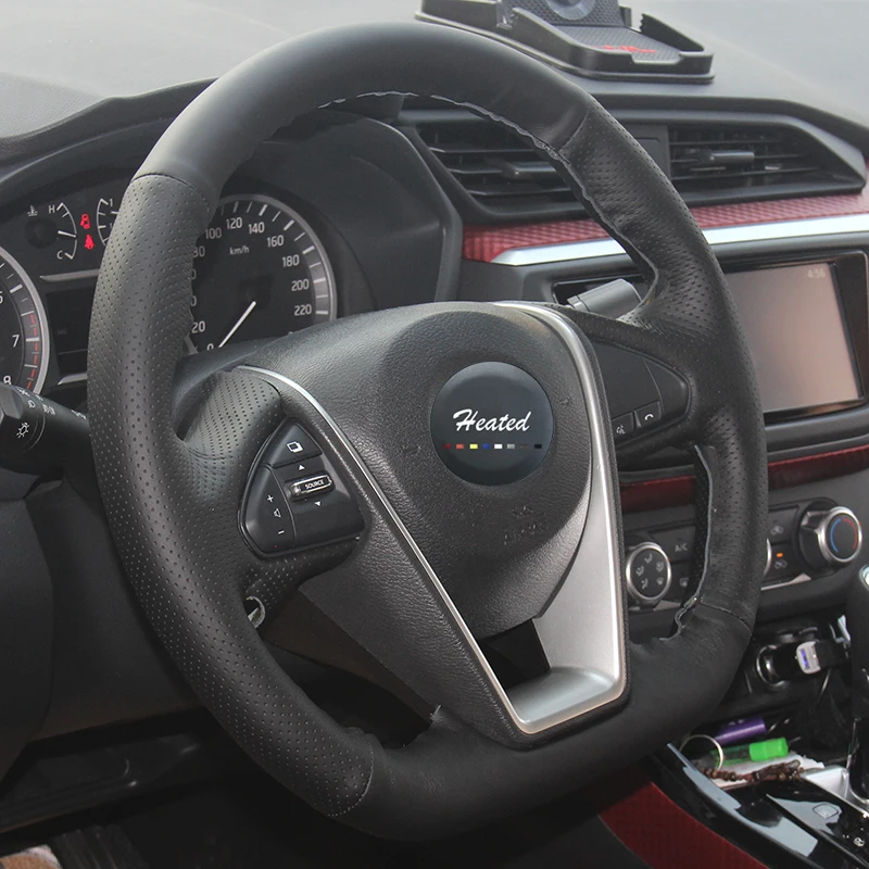 Оплетка на руль для Nissan Lannia 2015 Maxima 2016 оплетка руль|steering wheel cover|auto steering coverwheel cover |