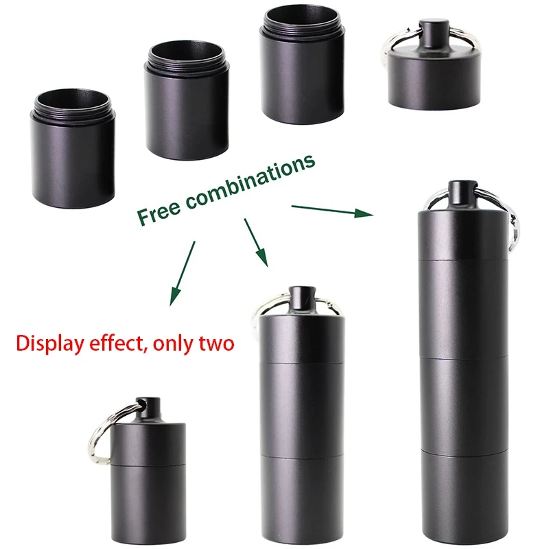 

2PCS Outdoor Sealed Waterproof Warehouse Waterproof Pill Box Waterproof Storage Tank