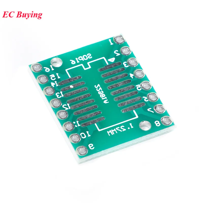 5 шт. переходник для платы DIP16 SOP16 SSOP16 TSSOP16 DIP Pin IC тестовая пластина печатная плата 0