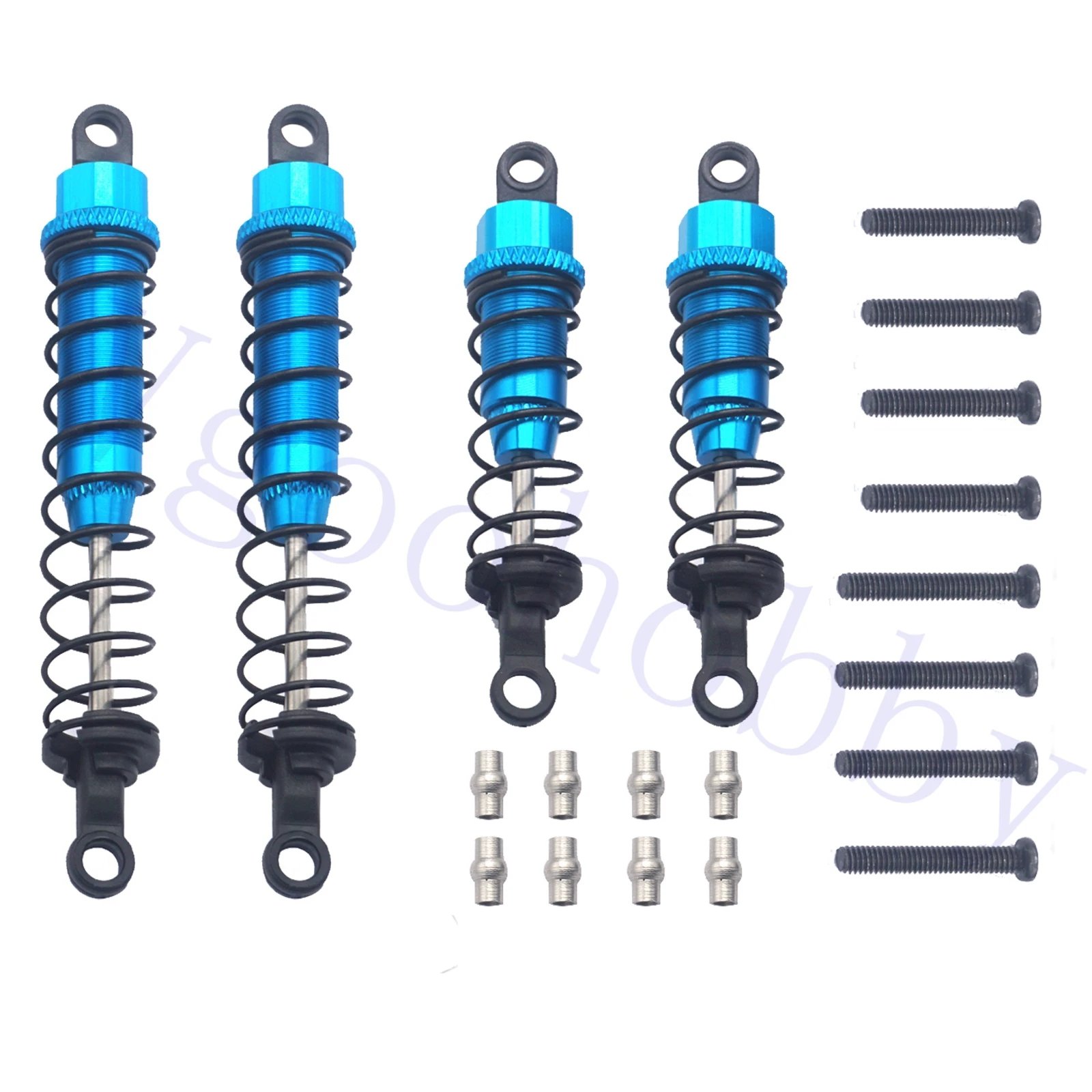 Комплект из 4 амортизаторов передний и задний амортизатор подвеска для WLtoys 12428 12423