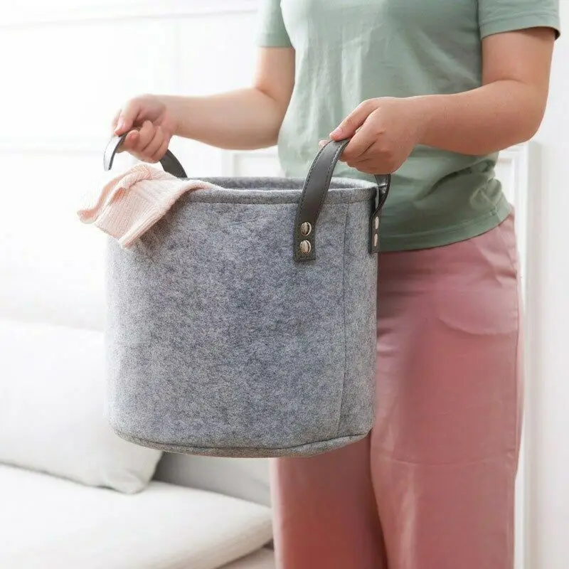 25x22cm gray Японская складная корзина для белья Оксфорд стиральная одежда Бытовая многофункциональная сумка для хранения горячая распродажа - Цвет: 25x22cm gray