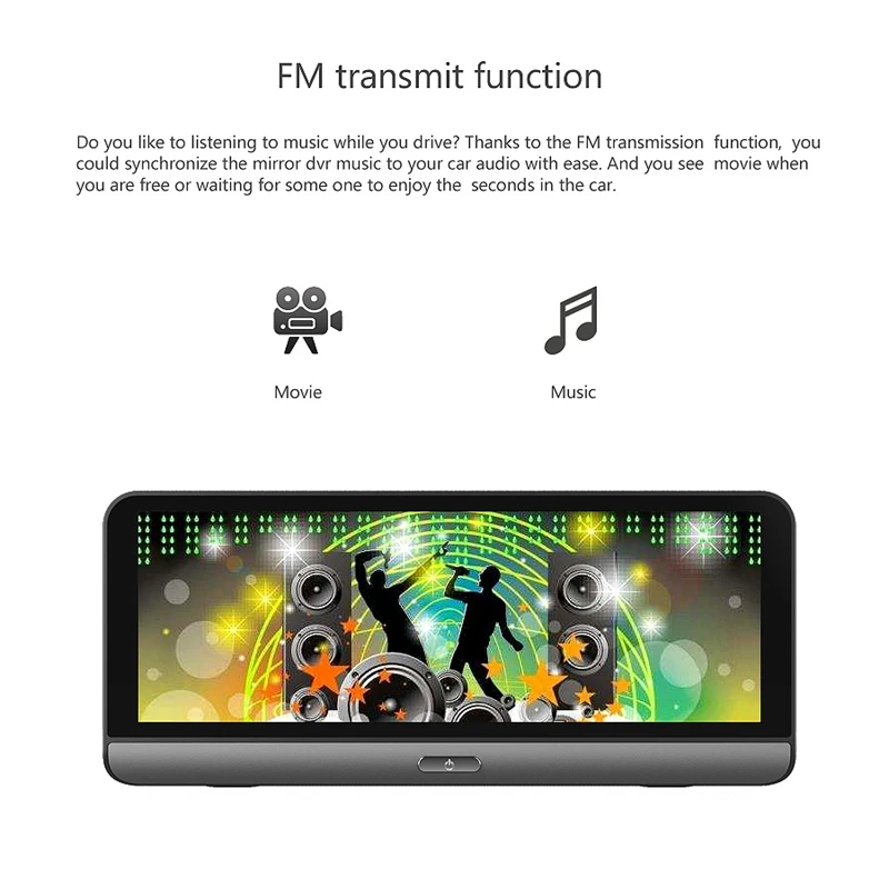 8 дюймов Android автомобильный видеорегистратор 4G WiFi ADAS GPS Navig двойной объектив 1080P DVR