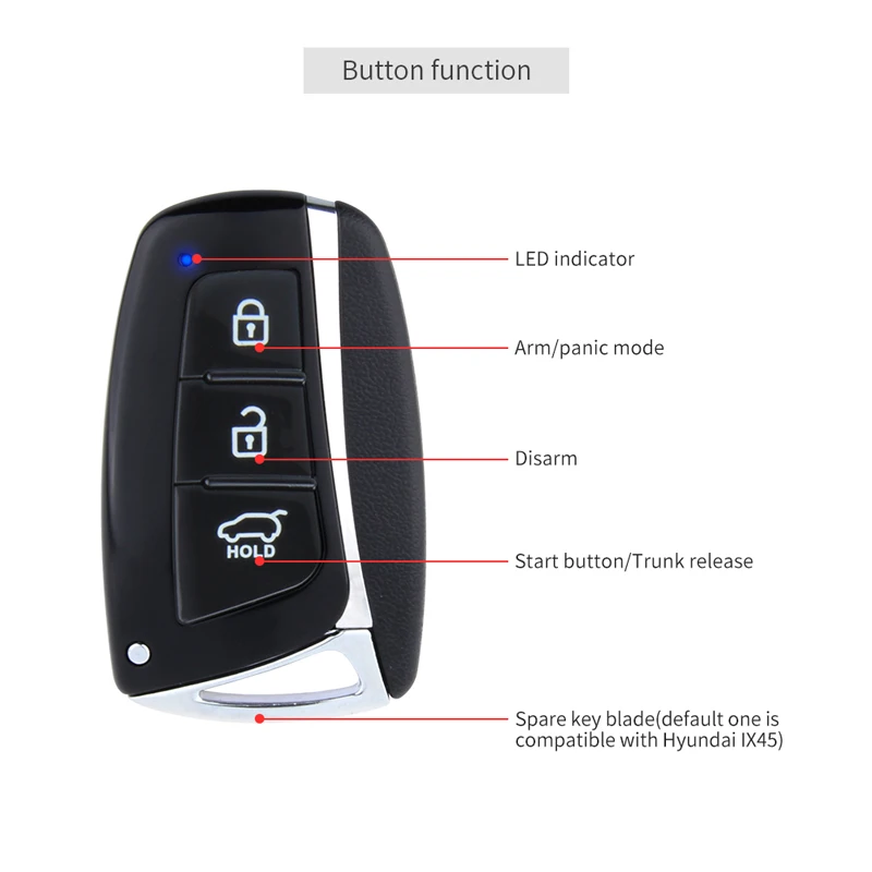 Система дистанционного запуска EASYGUARD pke бесключевая система автомобиля