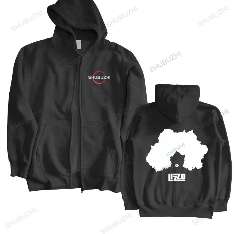 

men's spring jacket hooded black pullover Lizzo pop singer shirt Lizzo Lizzo hoodie Lizzo hoody soft cotton Lizzo fashion unisex