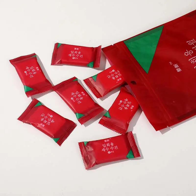 Компрессионное полотенце дорожная упаковка утолщенная маленькая портативное