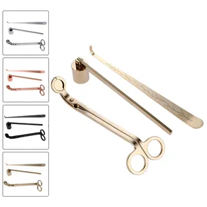 3 шт.компл. аксессуары для свечи триммер для фитилей свечи фитиль Диппер свеча Snuffer уход за свечами инструмент для ремонта украшения дома