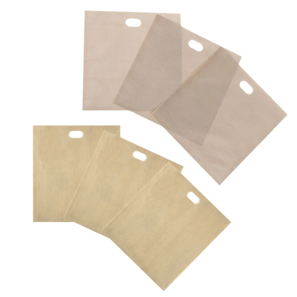 

6pcs Toast Bags Microwave Oven Bags High Temperature Bags (Assorted Color)