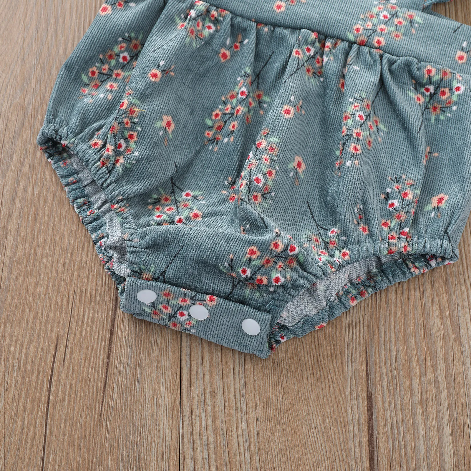

Newborn Infant Baby Boy Girl Bodysuit Summer Button Jumpsuit Striped Casual Sleeveless Backless Solid Outfits Clothes