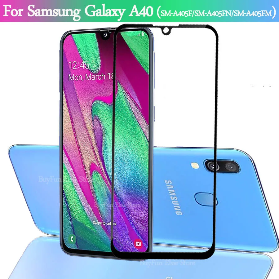 Закаленное Стекло для samsung Galaxy A40 Экран Защитная плёнка НУА Вэй процессором