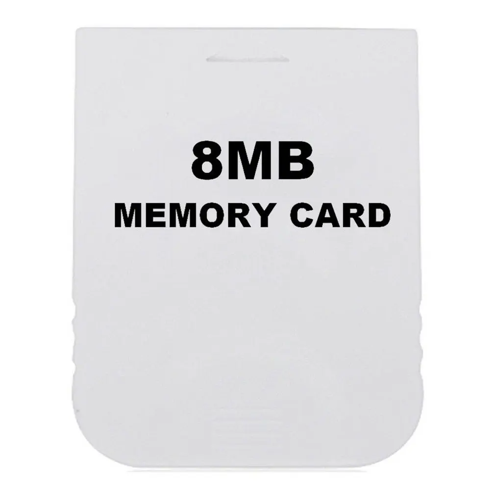 

Practical Memory Card for Nintendo Wii Gamecube GC Game White NEW The Memory Card For Wii Console Easy to use