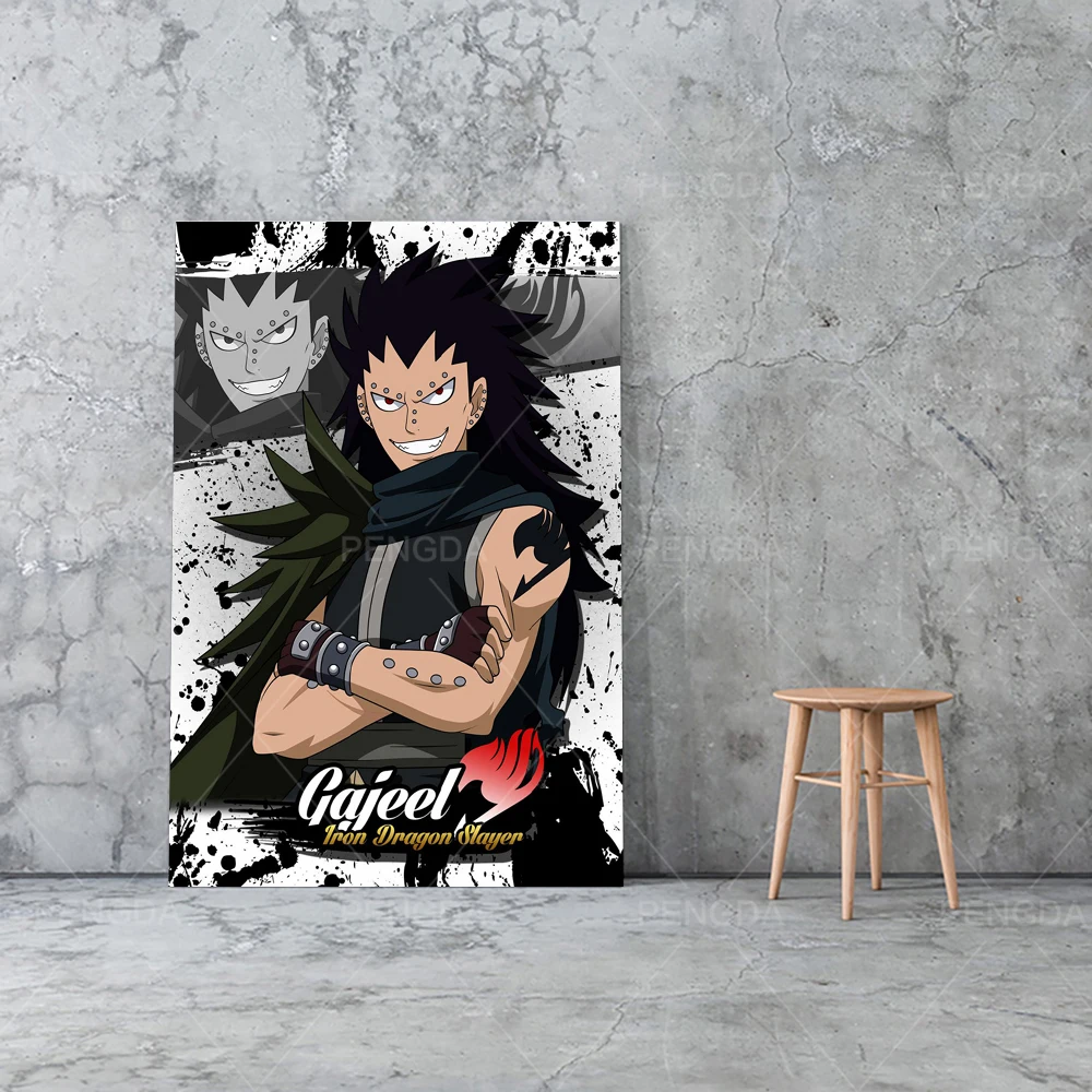 Настенная живопись Модульная картина с изображением героя аниме Люси Хвост Феи