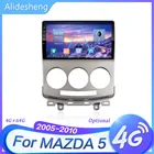 Автомагнитола для Mazda 5 2005-2010, Android 9,1, 4 + 64 ГБ, 2 din