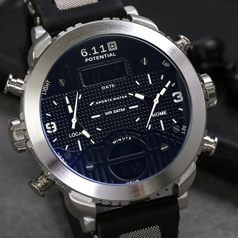 6 11 мужские Новые Волшебные зеркальные многофункциональные водонепроницаемые