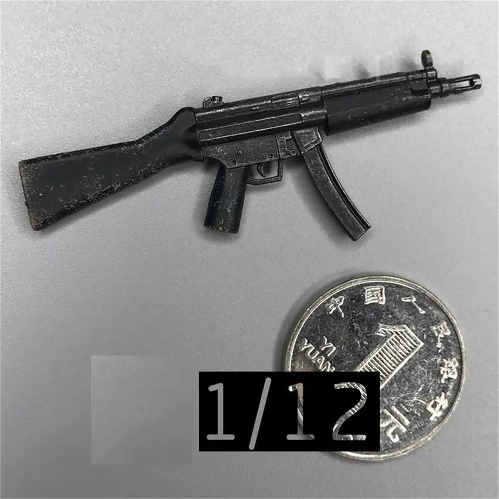 

Best Sell 1/12th 3ATOYS Weapon Gun MP7 Submachine Gun PVC Material For Usual Doll Action Collectable