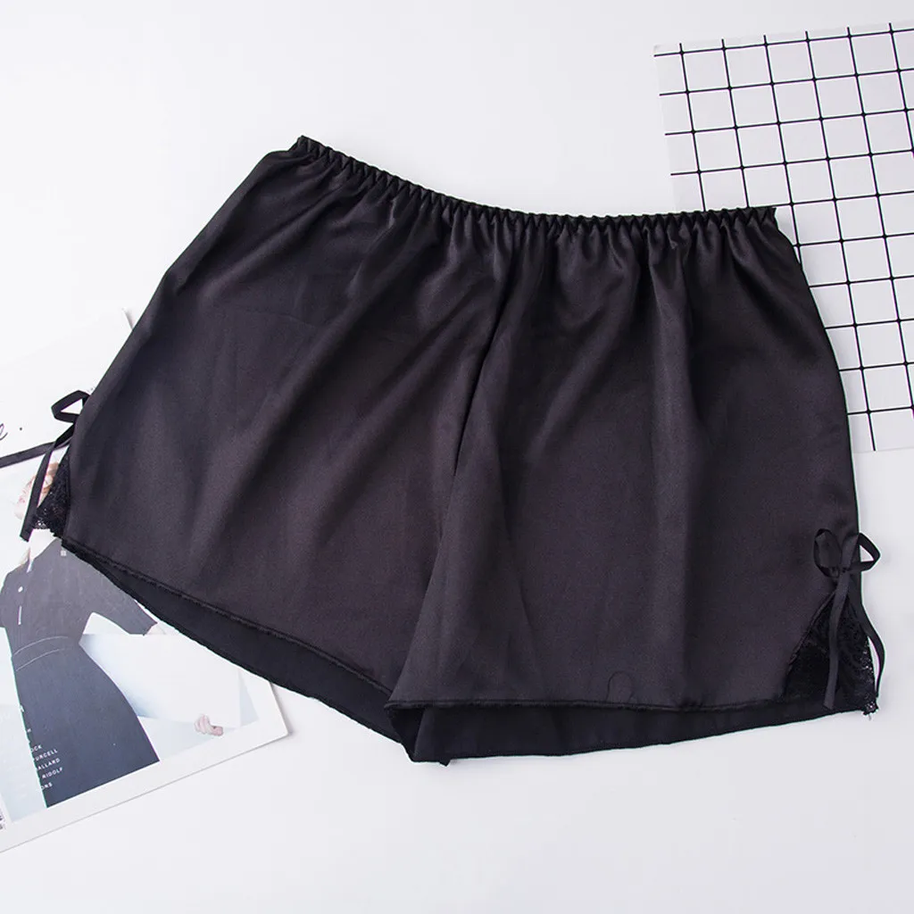 Брюки-кюлоты женские безопасные эластичные кружевные шорты со средней талией