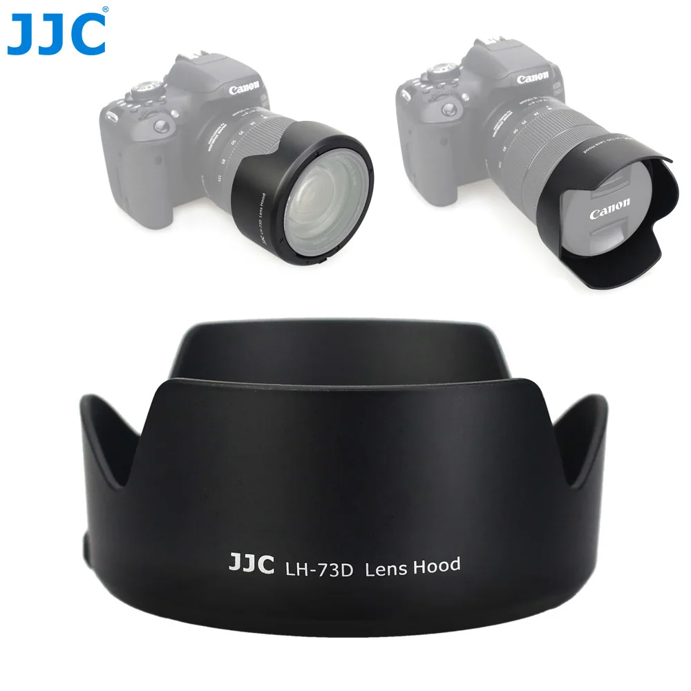 JJC LH 73D штык Бленды для объективов Canon EF S 18 135 мм f/3.5 5.6 IS USM Объектив заменяет EW 73D|flower
