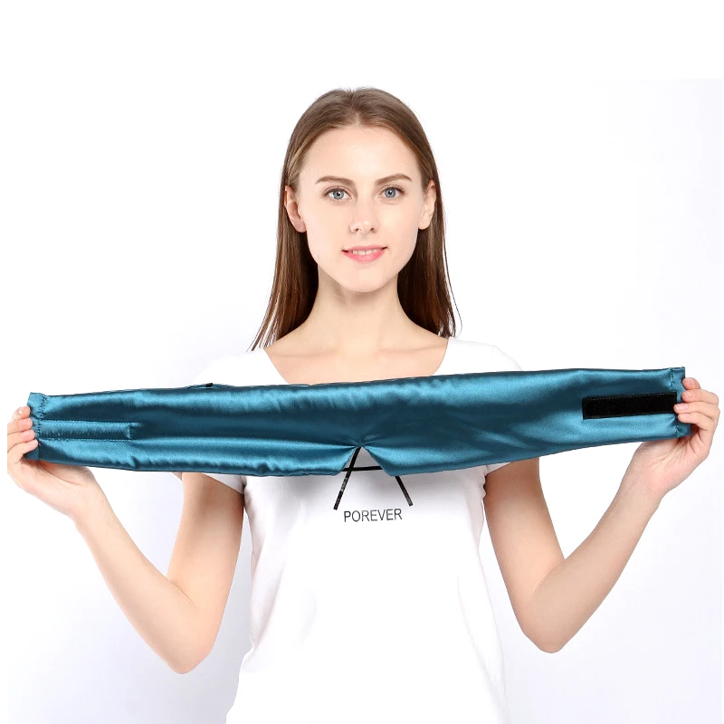 Натуральный шелк для сна маска глаз качественная ткань мягкая и гладкая без