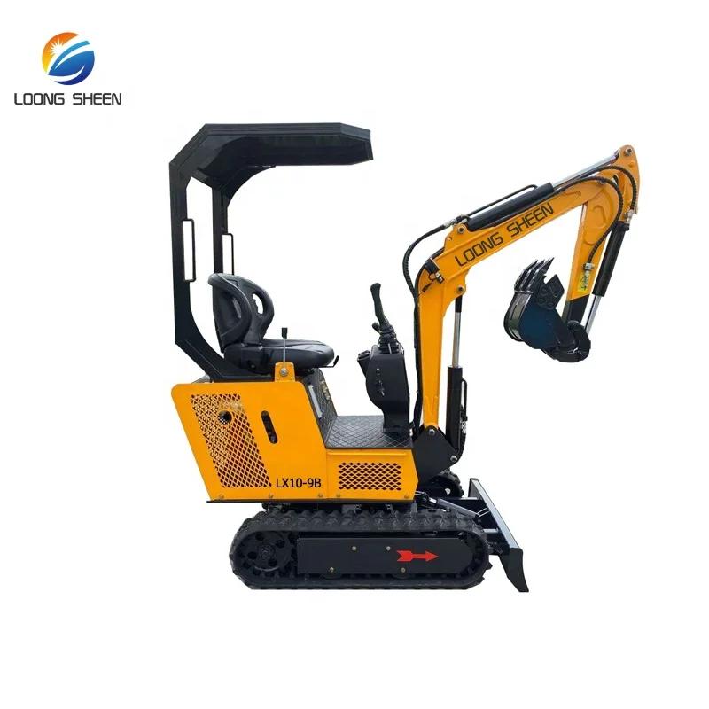 

Chinese mini excavator 0.8t 1t Mini Hydraulic Excavator Micro Excavator For Sale