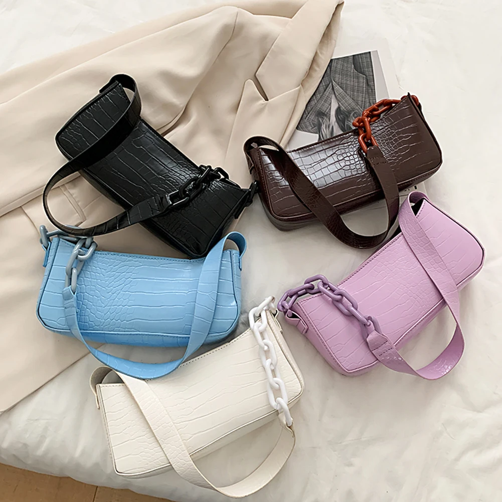 

Women Totes Retro Fashion Pattern Handbag Purse PU Leather Ladies Fashion Shoulder Bag Handbags Female Shoulder Bag