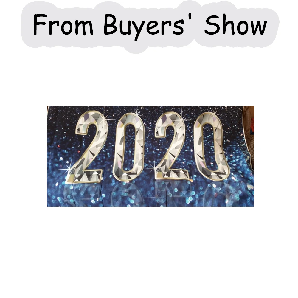 Yeele 2020 новый год боке свет блеск семья Вечеринка фотография фон