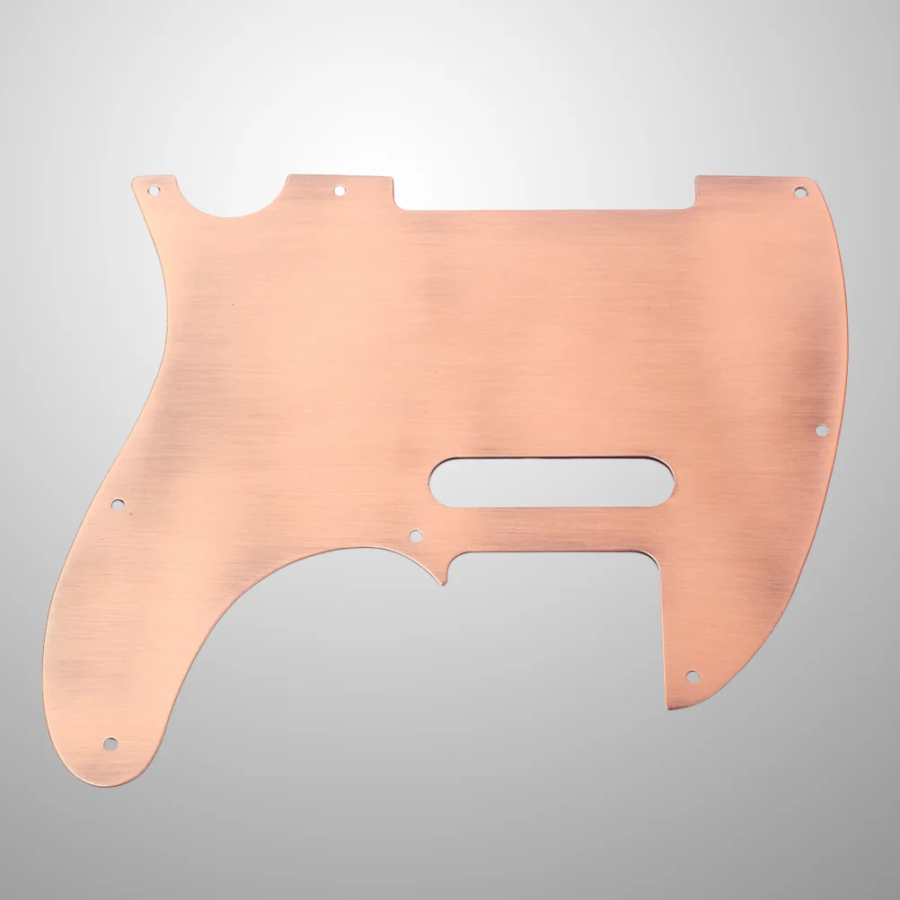 

Защитная накладка для электрогитары, портативная накладка с отверстием для захвата, Накладка для царапин светильник-коричневая)