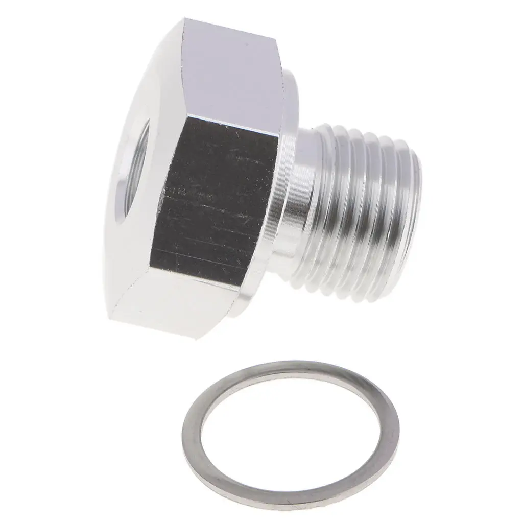 

Oil Pressure Sensor Adapter LS Engine Swap Male M16X1.5 Female 1/8 NPT